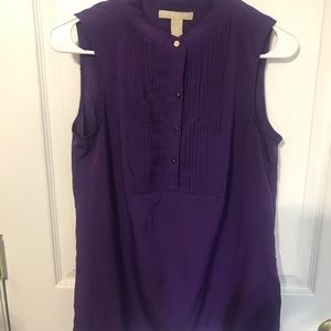 Banana Republic sleeveless blouse
